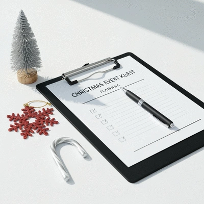Checklist for Christmas event planning